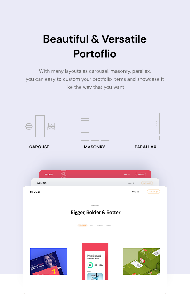 Miles - Multipurpose Creative WordPress Theme - 4